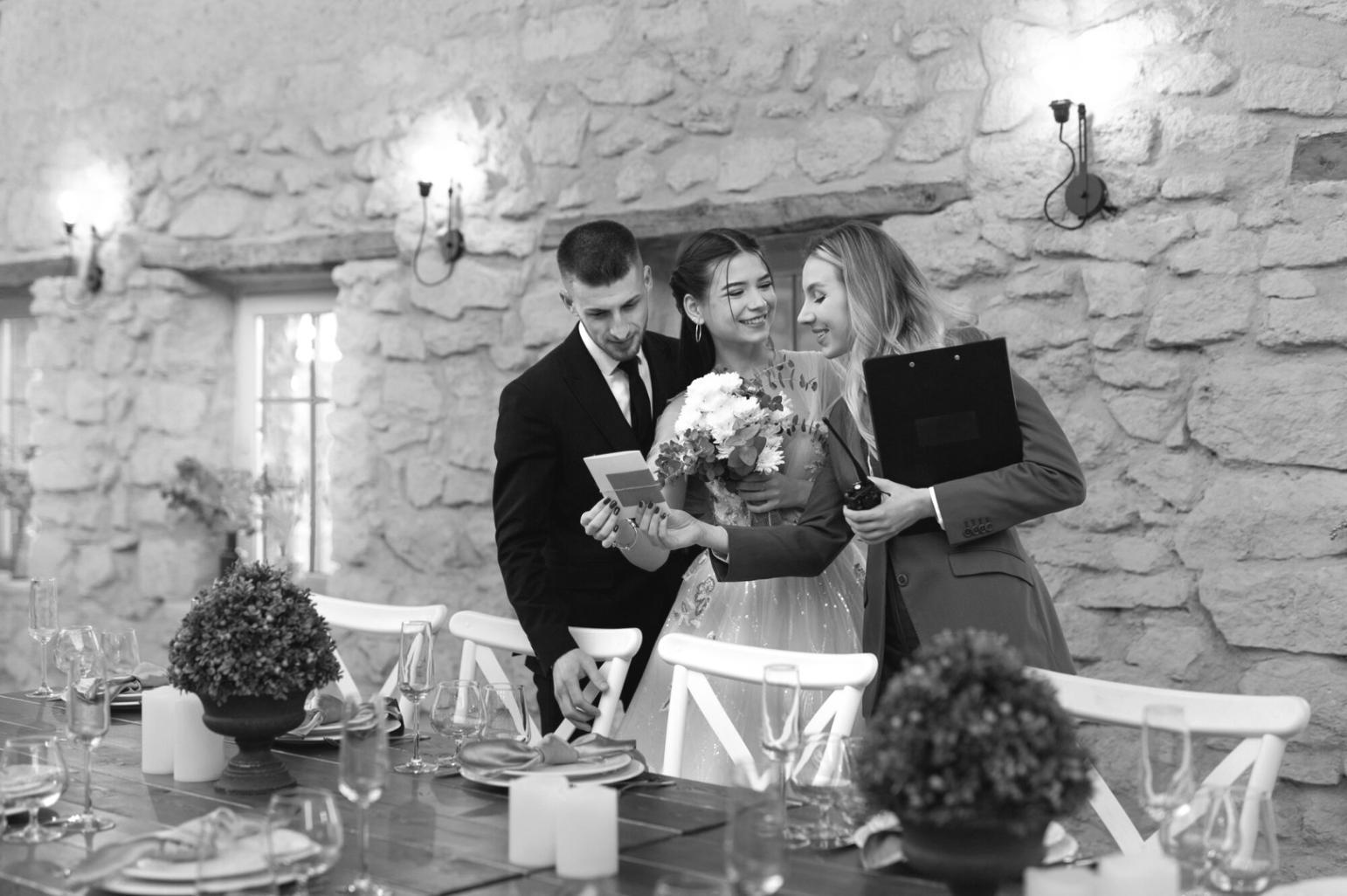 Beautiful wedding venue setup by acadoriaeducation team